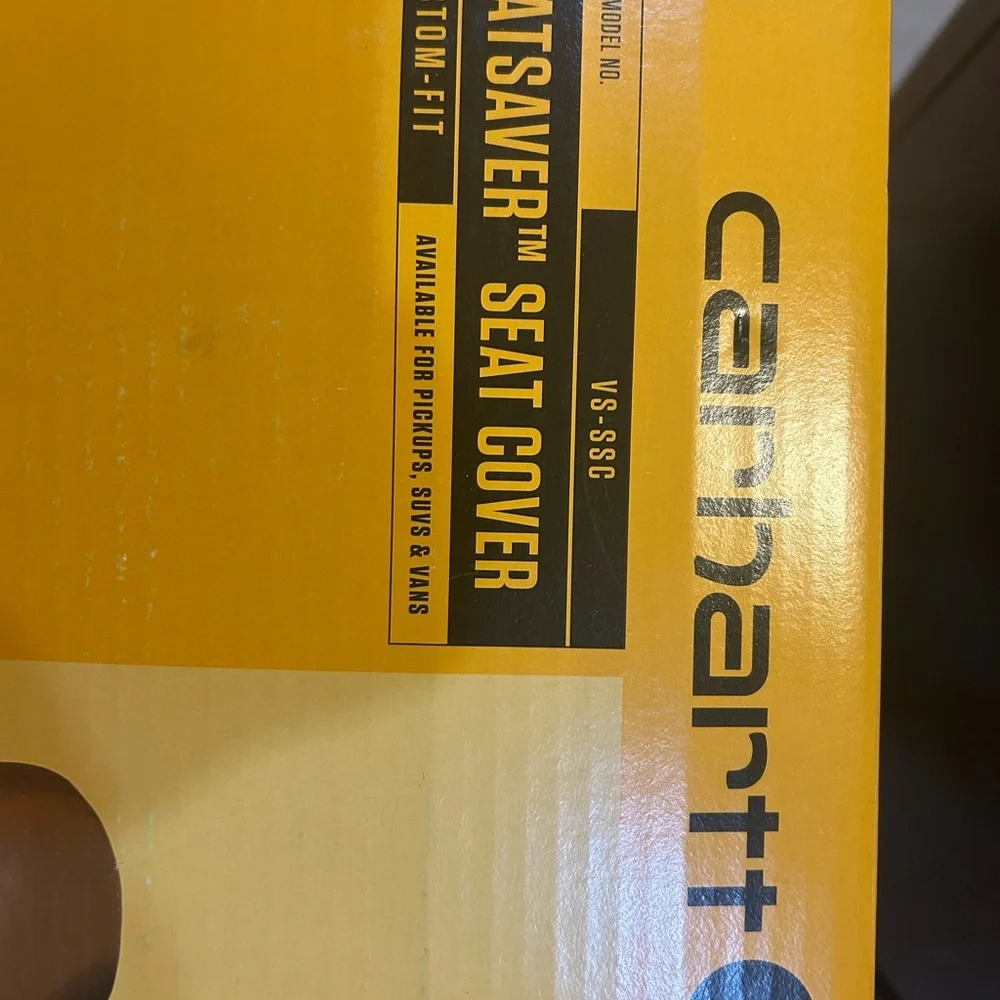 Carhartt Tan SeatSaver SeatCover